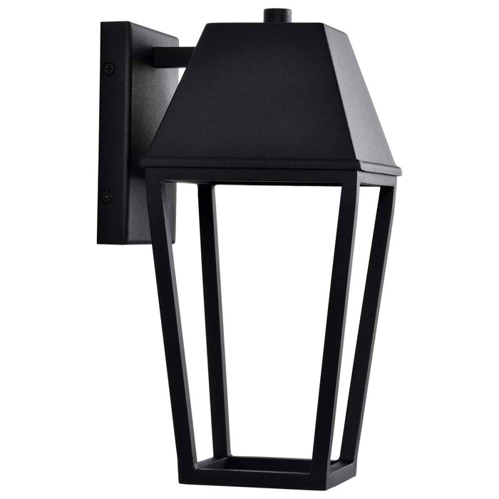 Wall Lantern Nuvo 62-2310 Colt - 10 Watt - LED Small Outdoor Lantern - Matte Black Finish Nuvo