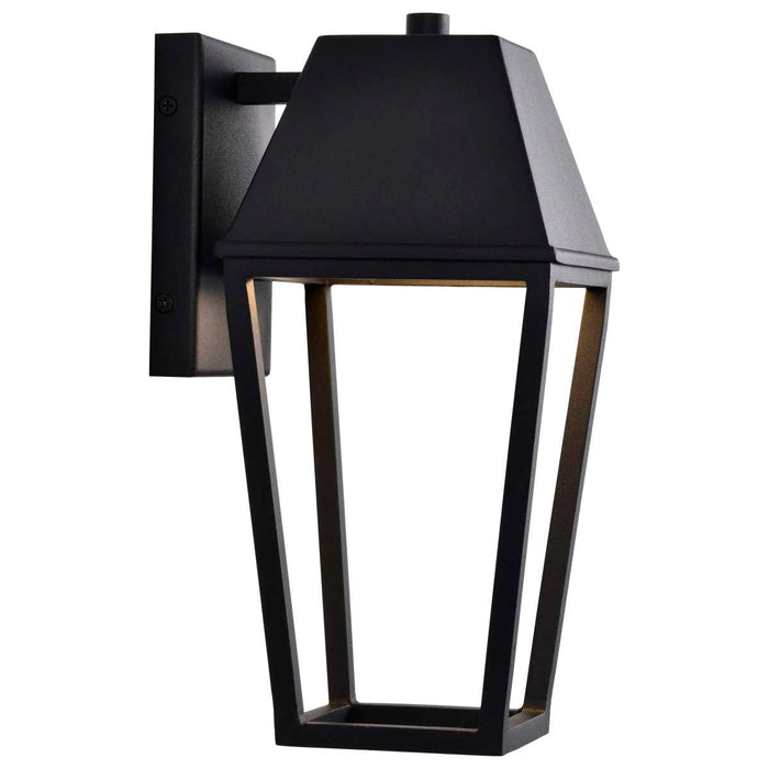 Wall Lantern Nuvo 62-2310 Colt - 10 Watt - LED Small Outdoor Lantern - Matte Black Finish Nuvo