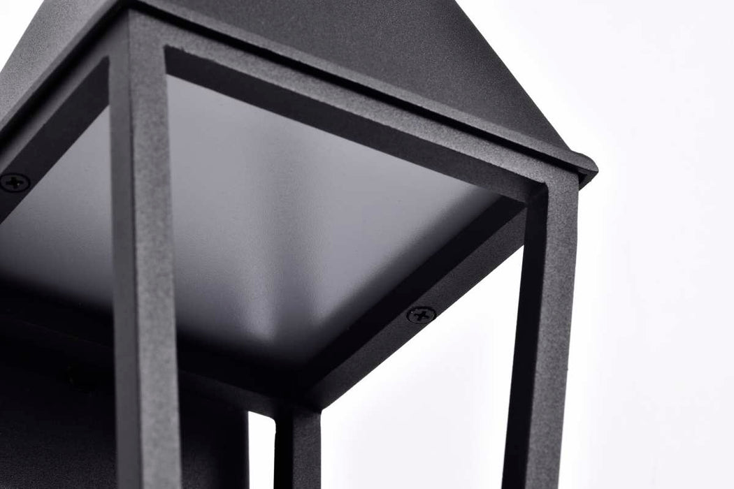 Wall Lantern Nuvo 62-2310 Colt - 10 Watt - LED Small Outdoor Lantern - Matte Black Finish Nuvo