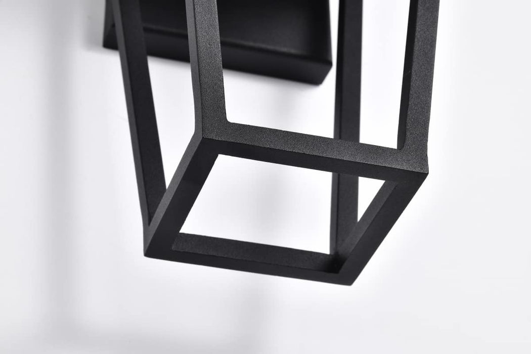 Wall Lantern Nuvo 62-2310 Colt - 10 Watt - LED Small Outdoor Lantern - Matte Black Finish Nuvo