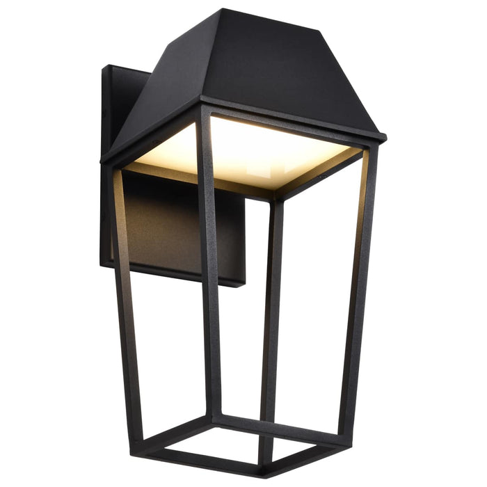 Wall Lantern Nuvo 62-2311 Colt - 10 Watt - LED Medium Outdoor Lantern - Matte Black Finish Nuvo