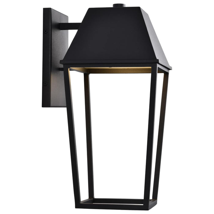 Wall Lantern Nuvo 62-2311 Colt - 10 Watt - LED Medium Outdoor Lantern - Matte Black Finish Nuvo