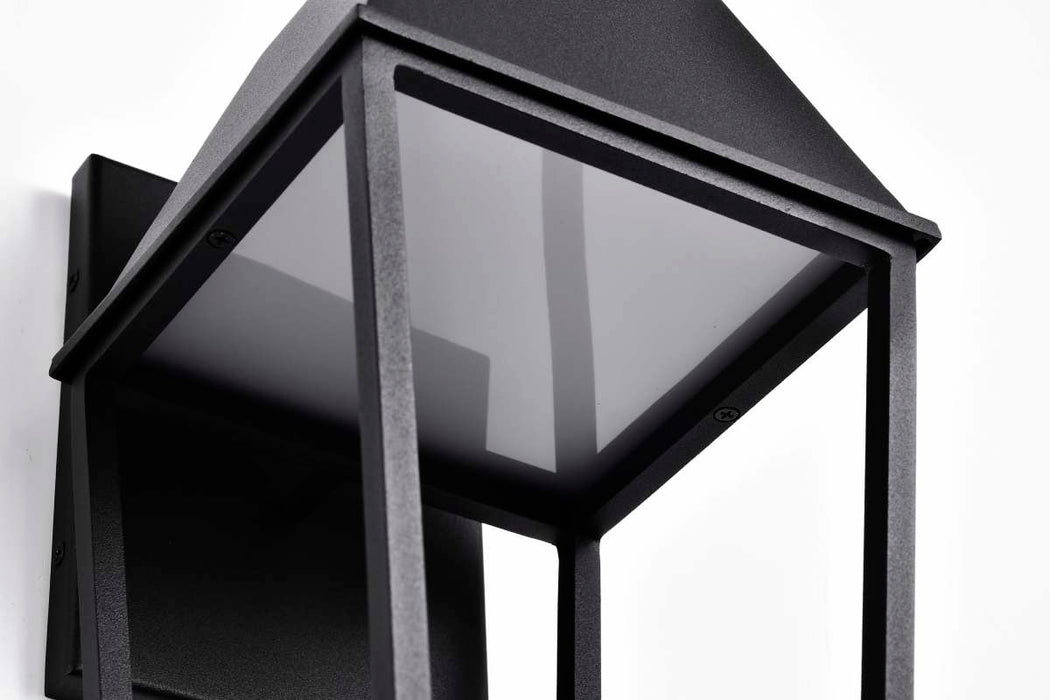Wall Lantern Nuvo 62-2311 Colt - 10 Watt - LED Medium Outdoor Lantern - Matte Black Finish Nuvo