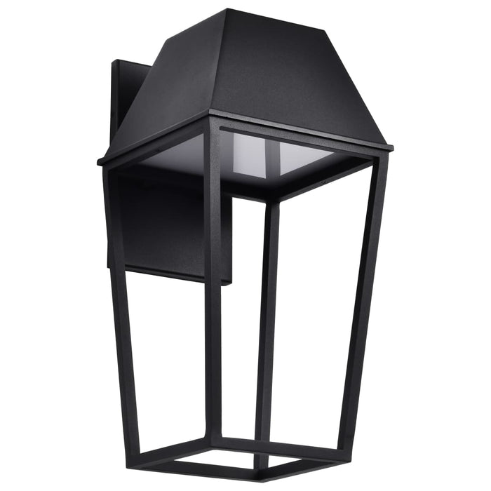 Wall Lantern Nuvo 62-2312 Colt - 10 Watt - LED Large Outdoor Lantern - Matte Black Finish Nuvo