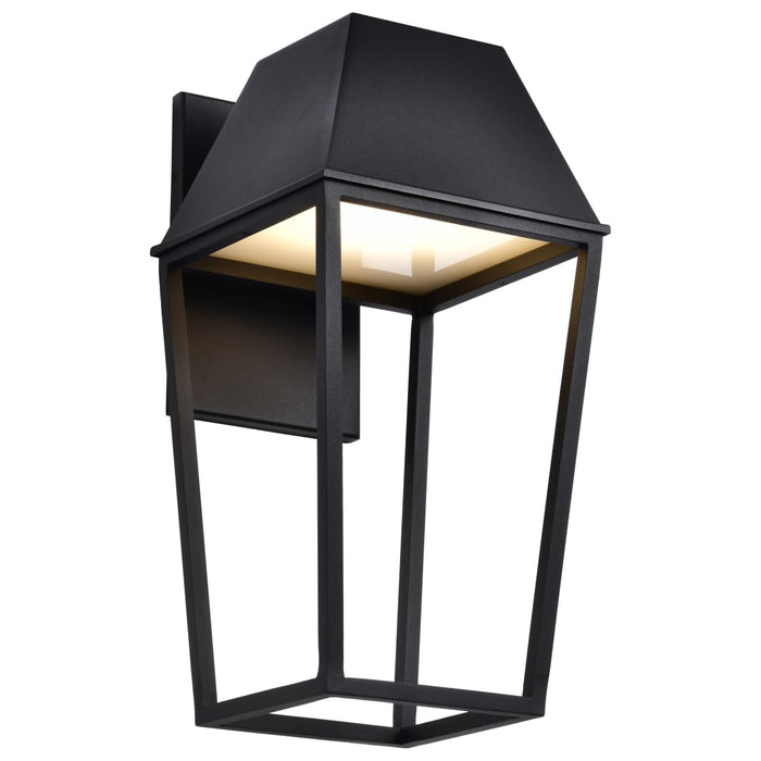 Wall Lantern Nuvo 62-2312 Colt - 10 Watt - LED Large Outdoor Lantern - Matte Black Finish Nuvo