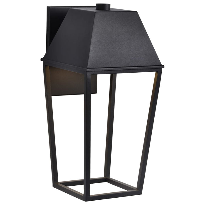Wall Lantern Nuvo 62-2312 Colt - 10 Watt - LED Large Outdoor Lantern - Matte Black Finish Nuvo