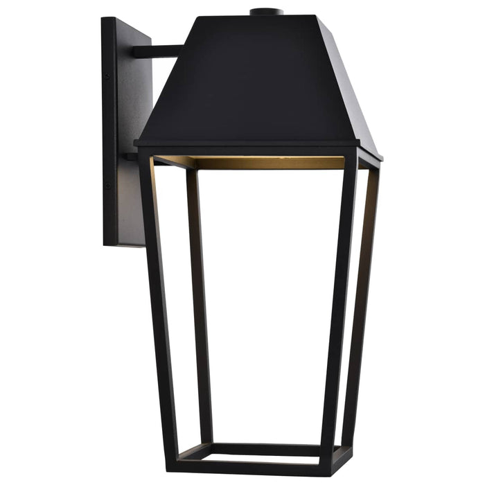 Wall Lantern Nuvo 62-2312 Colt - 10 Watt - LED Large Outdoor Lantern - Matte Black Finish Nuvo