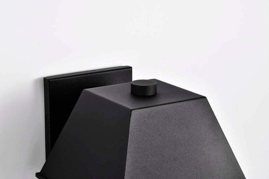 Wall Lantern Nuvo 62-2312 Colt - 10 Watt - LED Large Outdoor Lantern - Matte Black Finish Nuvo