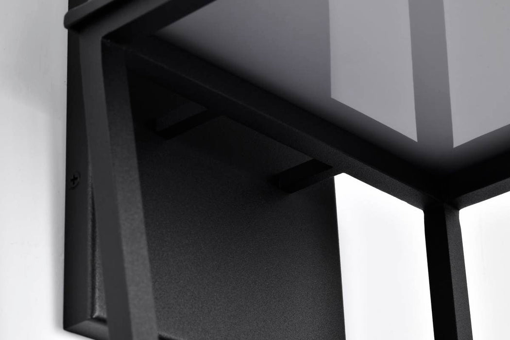Wall Lantern Nuvo 62-2312 Colt - 10 Watt - LED Large Outdoor Lantern - Matte Black Finish Nuvo