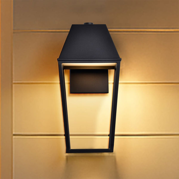 Wall Lantern Nuvo 62-2312 Colt - 10 Watt - LED Large Outdoor Lantern - Matte Black Finish Nuvo