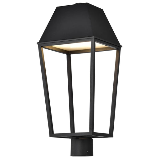 Post Lantern Nuvo 62-2313 Colt - 10 Watt - LED Outdoor Post Lantern - Matte Black Finish Nuvo