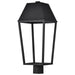 Post Lantern Nuvo 62-2313 Colt - 10 Watt - LED Outdoor Post Lantern - Matte Black Finish Nuvo