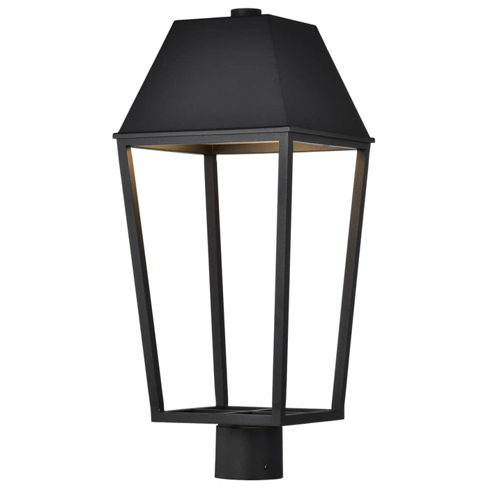 Post Lantern Nuvo 62-2313 Colt - 10 Watt - LED Outdoor Post Lantern - Matte Black Finish Nuvo