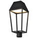 Post Lantern Nuvo 62-2313 Colt - 10 Watt - LED Outdoor Post Lantern - Matte Black Finish Nuvo