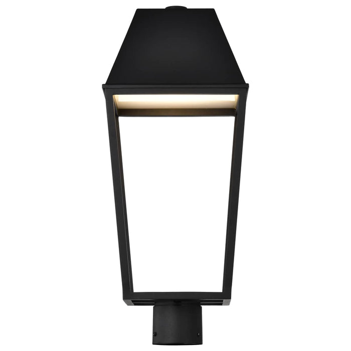 Post Lantern Nuvo 62-2313 Colt - 10 Watt - LED Outdoor Post Lantern - Matte Black Finish Nuvo