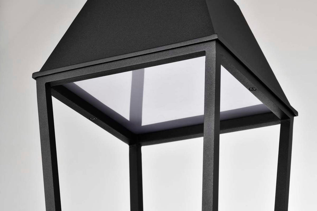 Post Lantern Nuvo 62-2313 Colt - 10 Watt - LED Outdoor Post Lantern - Matte Black Finish Nuvo