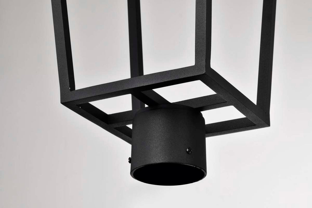 Post Lantern Nuvo 62-2313 Colt - 10 Watt - LED Outdoor Post Lantern - Matte Black Finish Nuvo