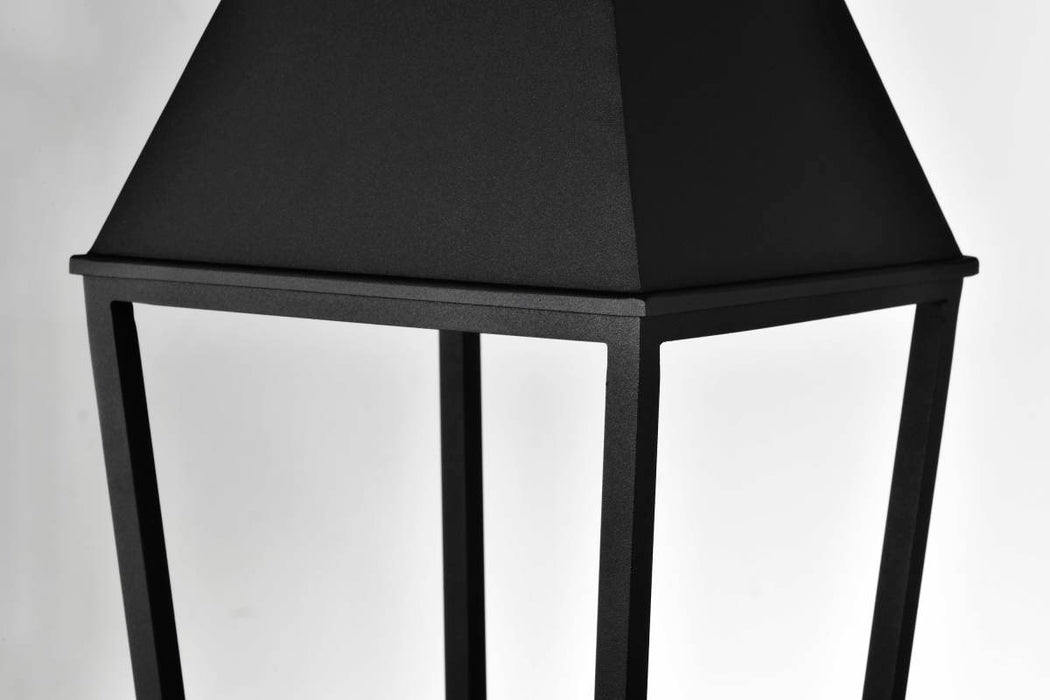 Post Lantern Nuvo 62-2313 Colt - 10 Watt - LED Outdoor Post Lantern - Matte Black Finish Nuvo