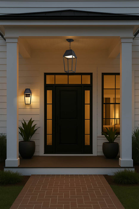 Pendant Nuvo 62-2314 Colt - 10 Watt - LED Hanging Pendant - Matte Black Finish Nuvo
