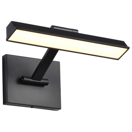 Vanity Nuvo 62-2320 Hazel - 1 Foot LED Picture Light - 3 CCT Selectable - Black Finish - Acrylic Lens Nuvo
