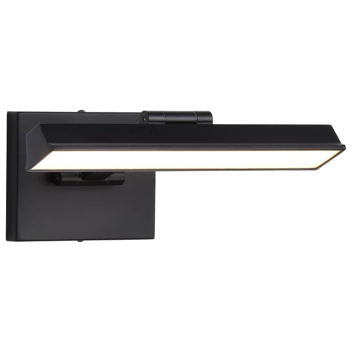 Vanity Nuvo 62-2320 Hazel - 1 Foot LED Picture Light - 3 CCT Selectable - Black Finish - Acrylic Lens Nuvo