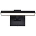 Vanity Nuvo 62-2320 Hazel - 1 Foot LED Picture Light - 3 CCT Selectable - Black Finish - Acrylic Lens Nuvo