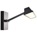 Vanity Nuvo 62-2320 Hazel - 1 Foot LED Picture Light - 3 CCT Selectable - Black Finish - Acrylic Lens Nuvo