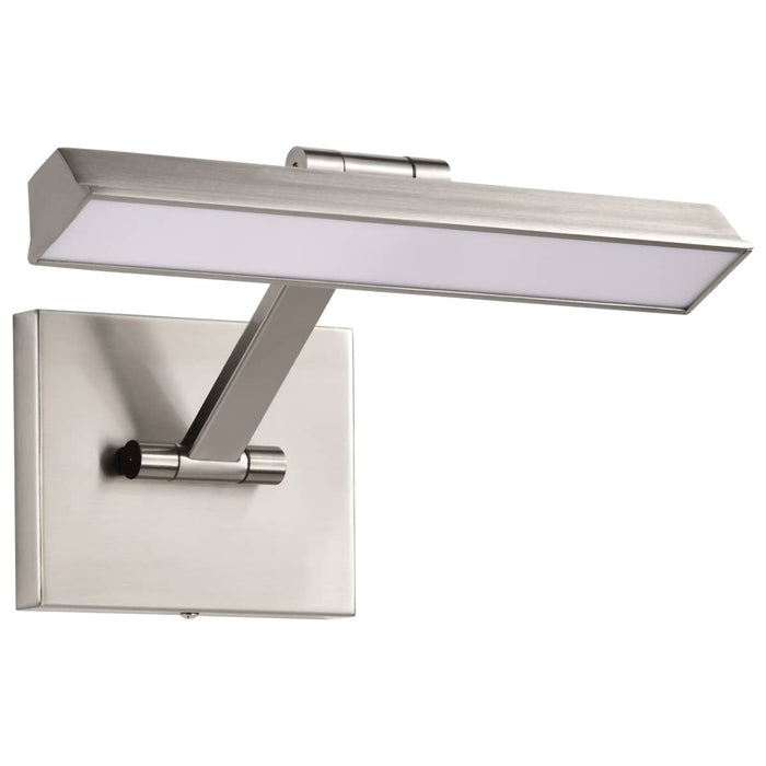 Vanity Nuvo 62-2321 Hazel - 1 Foot LED Picture Light - 3 CCT Selectable - Brushed Nickel Finish - Acrylic Lens Nuvo