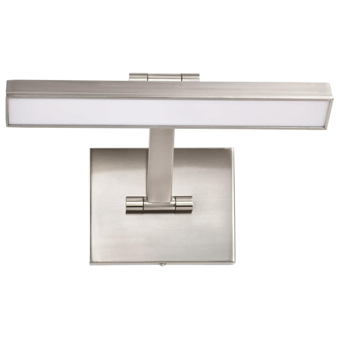 Vanity Nuvo 62-2321 Hazel - 1 Foot LED Picture Light - 3 CCT Selectable - Brushed Nickel Finish - Acrylic Lens Nuvo