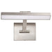 Vanity Nuvo 62-2321 Hazel - 1 Foot LED Picture Light - 3 CCT Selectable - Brushed Nickel Finish - Acrylic Lens Nuvo