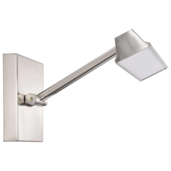 Vanity Nuvo 62-2321 Hazel - 1 Foot LED Picture Light - 3 CCT Selectable - Brushed Nickel Finish - Acrylic Lens Nuvo