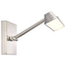 Vanity Nuvo 62-2321 Hazel - 1 Foot LED Picture Light - 3 CCT Selectable - Brushed Nickel Finish - Acrylic Lens Nuvo