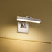 Vanity Nuvo 62-2321 Hazel - 1 Foot LED Picture Light - 3 CCT Selectable - Brushed Nickel Finish - Acrylic Lens Nuvo