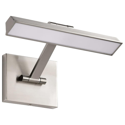 Vanity Nuvo 62-2321 Hazel - 1 Foot LED Picture Light - 3 CCT Selectable - Brushed Nickel Finish - Acrylic Lens Nuvo
