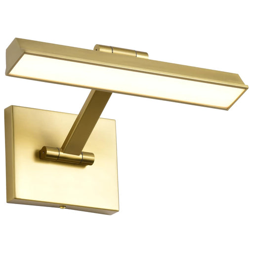 Vanity Nuvo 62-2322 Hazel - 1 Foot LED Picture Light - 3 CCT Selectable - Vintage Brass Finish - Acrylic Lens Nuvo