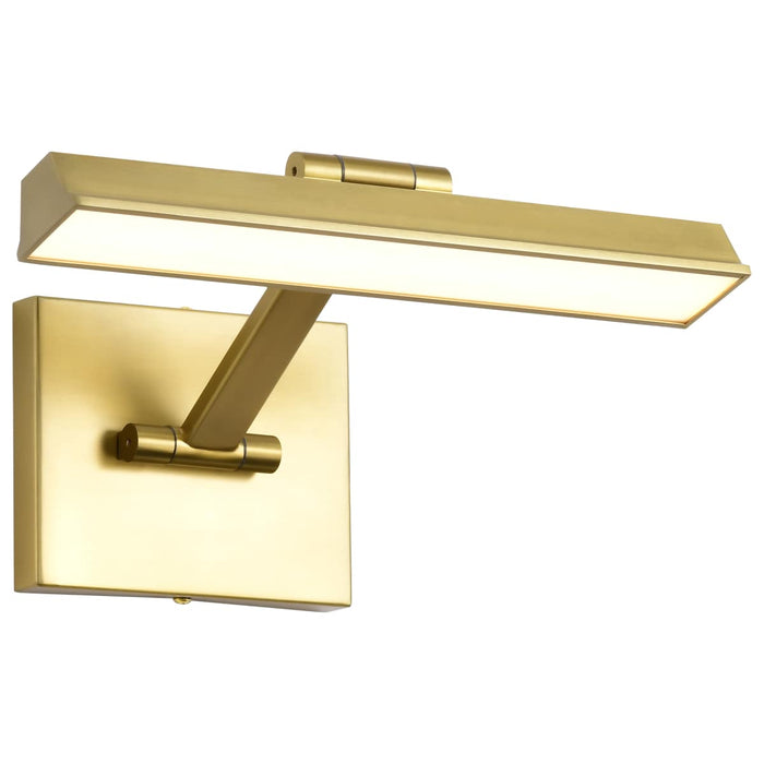 Vanity Nuvo 62-2322 Hazel - 1 Foot LED Picture Light - 3 CCT Selectable - Vintage Brass Finish - Acrylic Lens Nuvo