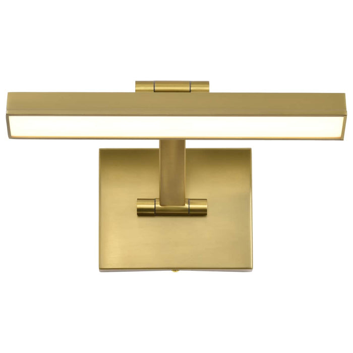 Vanity Nuvo 62-2322 Hazel - 1 Foot LED Picture Light - 3 CCT Selectable - Vintage Brass Finish - Acrylic Lens Nuvo