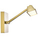 Vanity Nuvo 62-2322 Hazel - 1 Foot LED Picture Light - 3 CCT Selectable - Vintage Brass Finish - Acrylic Lens Nuvo