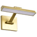 Vanity Nuvo 62-2322 Hazel - 1 Foot LED Picture Light - 3 CCT Selectable - Vintage Brass Finish - Acrylic Lens Nuvo