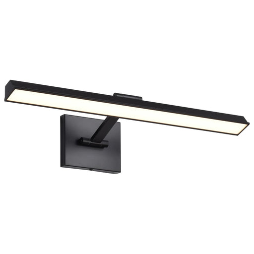 Vanity Nuvo 62-2325 Hazel - 2 Foot LED Picture Light - 3 CCT Selectable - Black Finish - Acrylic Lens Nuvo