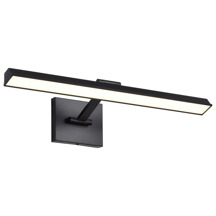 Vanity Nuvo 62-2325 Hazel - 2 Foot LED Picture Light - 3 CCT Selectable - Black Finish - Acrylic Lens Nuvo