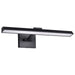 Vanity Nuvo 62-2325 Hazel - 2 Foot LED Picture Light - 3 CCT Selectable - Black Finish - Acrylic Lens Nuvo