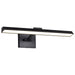 Vanity Nuvo 62-2325 Hazel - 2 Foot LED Picture Light - 3 CCT Selectable - Black Finish - Acrylic Lens Nuvo