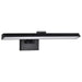 Vanity Nuvo 62-2325 Hazel - 2 Foot LED Picture Light - 3 CCT Selectable - Black Finish - Acrylic Lens Nuvo