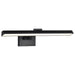 Vanity Nuvo 62-2325 Hazel - 2 Foot LED Picture Light - 3 CCT Selectable - Black Finish - Acrylic Lens Nuvo