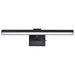 Vanity Nuvo 62-2325 Hazel - 2 Foot LED Picture Light - 3 CCT Selectable - Black Finish - Acrylic Lens Nuvo