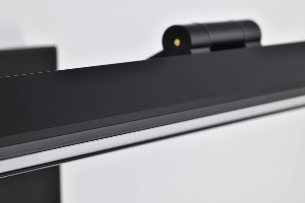 Vanity Nuvo 62-2325 Hazel - 2 Foot LED Picture Light - 3 CCT Selectable - Black Finish - Acrylic Lens Nuvo