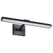 Vanity Nuvo 62-2325 Hazel - 2 Foot LED Picture Light - 3 CCT Selectable - Black Finish - Acrylic Lens Nuvo