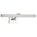 Vanity Nuvo 62-2326 Hazel - 2 Foot LED Picture Light - 3 CCT Selectable - Brushed Nickel Finish - Acrylic Lens Nuvo