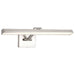 Vanity Nuvo 62-2326 Hazel - 2 Foot LED Picture Light - 3 CCT Selectable - Brushed Nickel Finish - Acrylic Lens Nuvo
